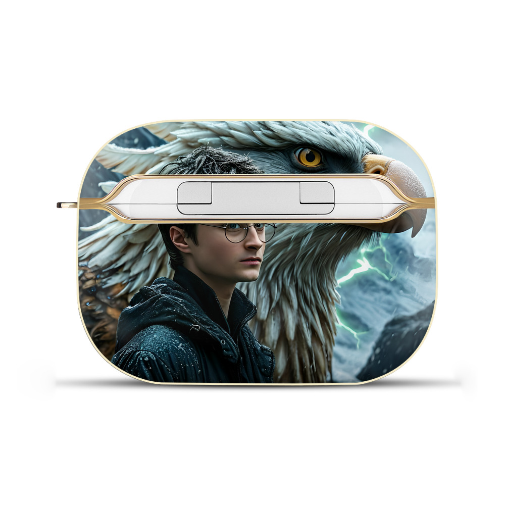 （画像用） Harry Potter ハリー・ポッターシリーズ 【AirPods Pro用】ハードシェル保護ケース｜耐衝撃・防指紋・カラビナ付き商品仕様