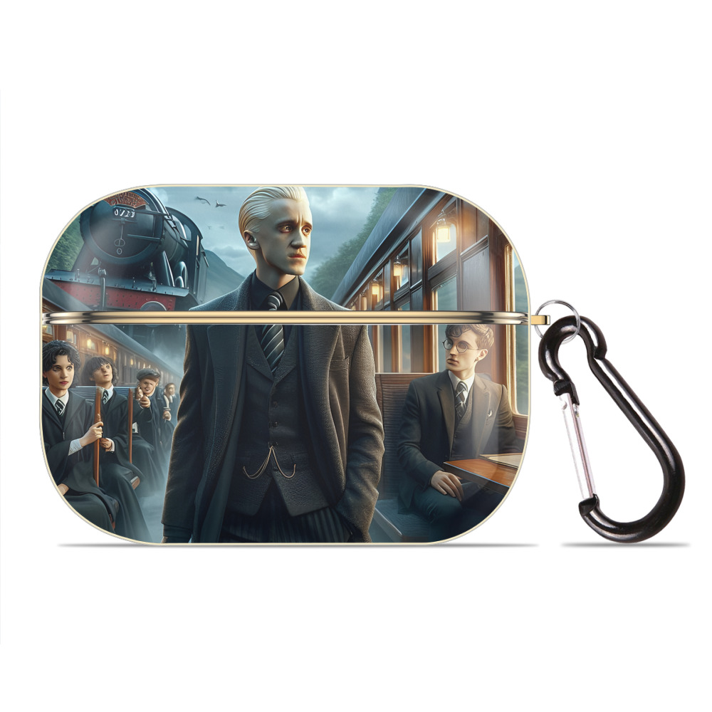 （画像用） Harry Potter ハリー・ポッターシリーズ 【AirPods Pro用】ハードシェル保護ケース｜耐衝撃・防指紋・カラビナ付き商品仕様