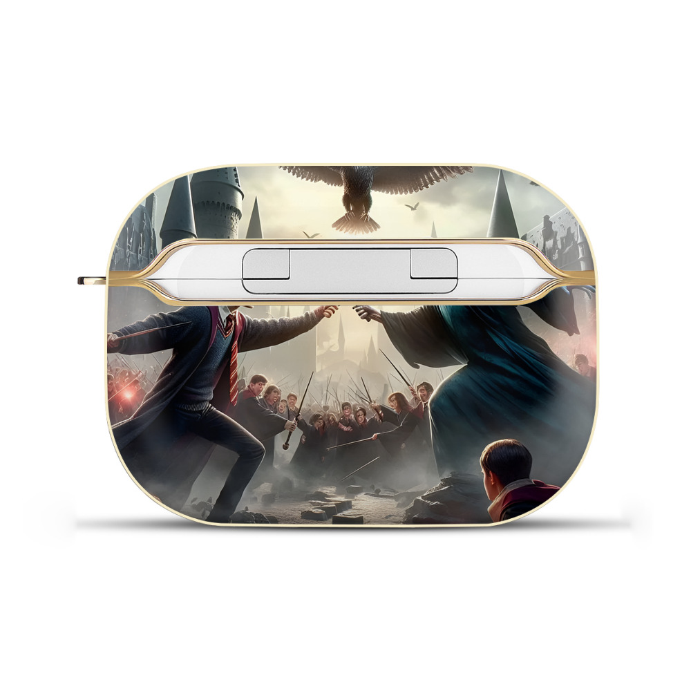 （画像用） Harry Potter ハリー・ポッターシリーズ 【AirPods Pro用】ハードシェル保護ケース｜耐衝撃・防指紋・カラビナ付き商品仕様