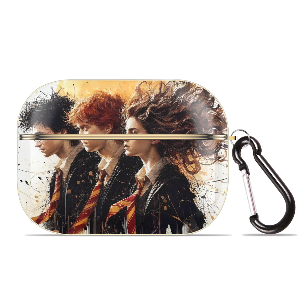 （画像用） Harry Potter ハリー・ポッターシリーズ 【AirPods Pro用】ハードシェル保護ケース｜耐衝撃・防指紋・カラビナ付き商品仕様