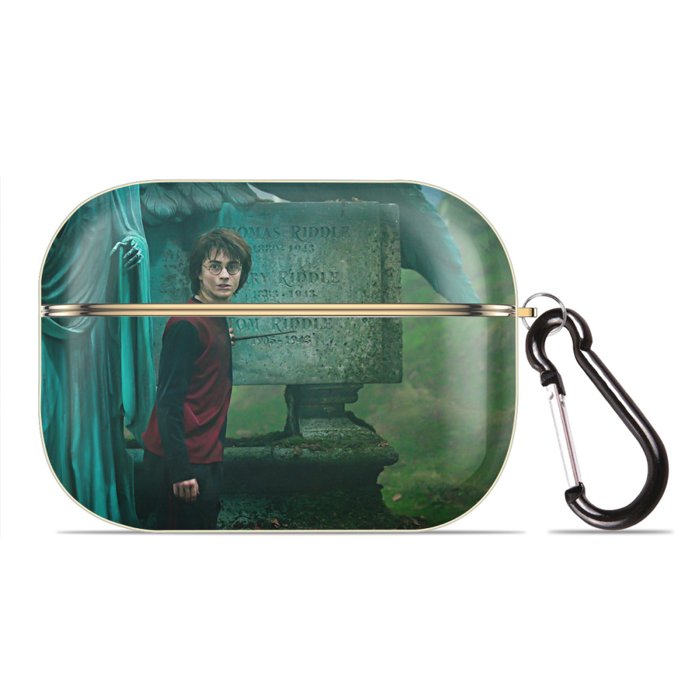 （画像用） Harry Potter ハリー・ポッターシリーズ 【AirPods Pro用】ハードシェル保護ケース｜耐衝撃・防指紋・カラビナ付き商品仕様