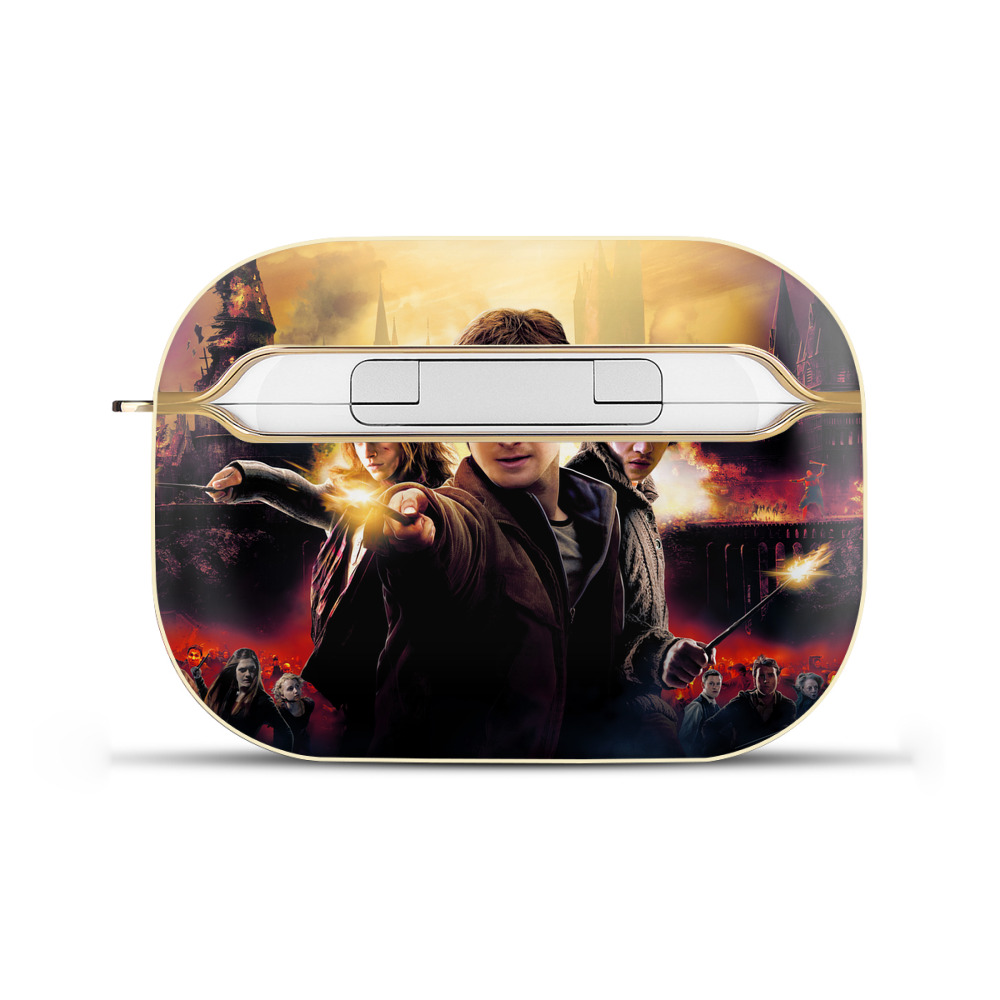 （画像用） Harry Potter ハリー・ポッターシリーズ 【AirPods Pro用】ハードシェル保護ケース｜耐衝撃・防指紋・カラビナ付き商品仕様