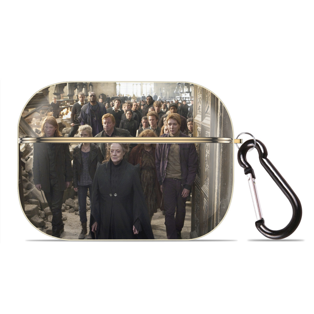（画像用） Harry Potter ハリー・ポッターシリーズ 【AirPods Pro用】ハードシェル保護ケース｜耐衝撃・防指紋・カラビナ付き商品仕様