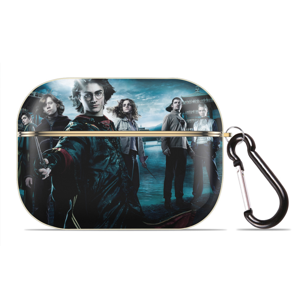 （画像用） Harry Potter ハリー・ポッターシリーズ 【AirPods Pro用】ハードシェル保護ケース｜耐衝撃・防指紋・カラビナ付き商品仕様