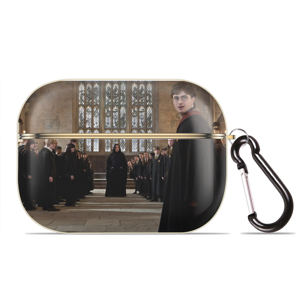 （画像用） Harry Potter ハリー・ポッターシリーズ 【AirPods Pro用】ハードシェル保護ケース｜耐衝撃・防指紋・カラビナ付き商品仕様
