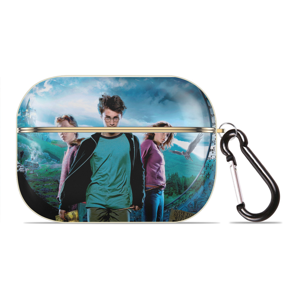 （画像用） Harry Potter ハリー・ポッターシリーズ 【AirPods Pro用】ハードシェル保護ケース｜耐衝撃・防指紋・カラビナ付き商品仕様
