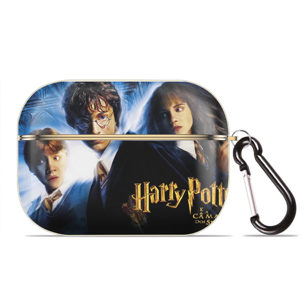 （画像用） Harry Potter ハリー・ポッターシリーズ 【AirPods Pro用】ハードシェル保護ケース｜耐衝撃・防指紋・カラビナ付き商品仕様