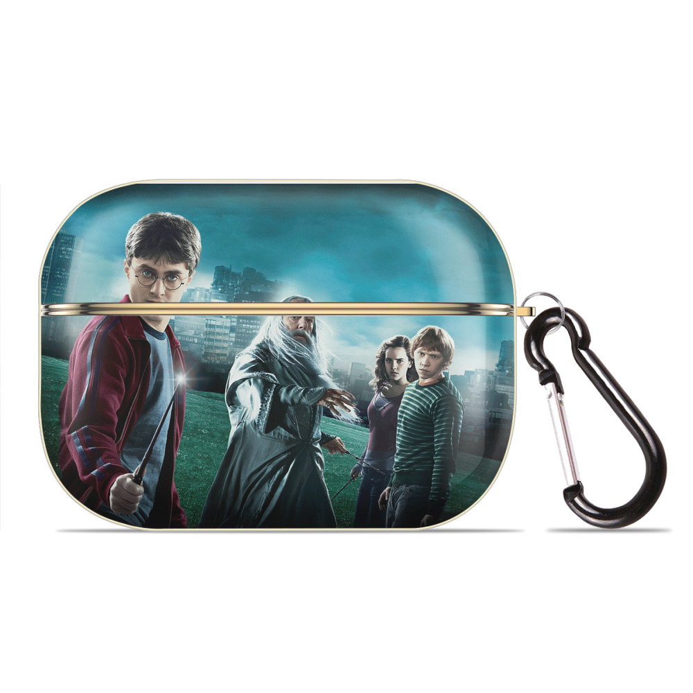 （画像用） Harry Potter ハリー・ポッターシリーズ 【AirPods Pro用】ハードシェル保護ケース｜耐衝撃・防指紋・カラビナ付き商品仕様