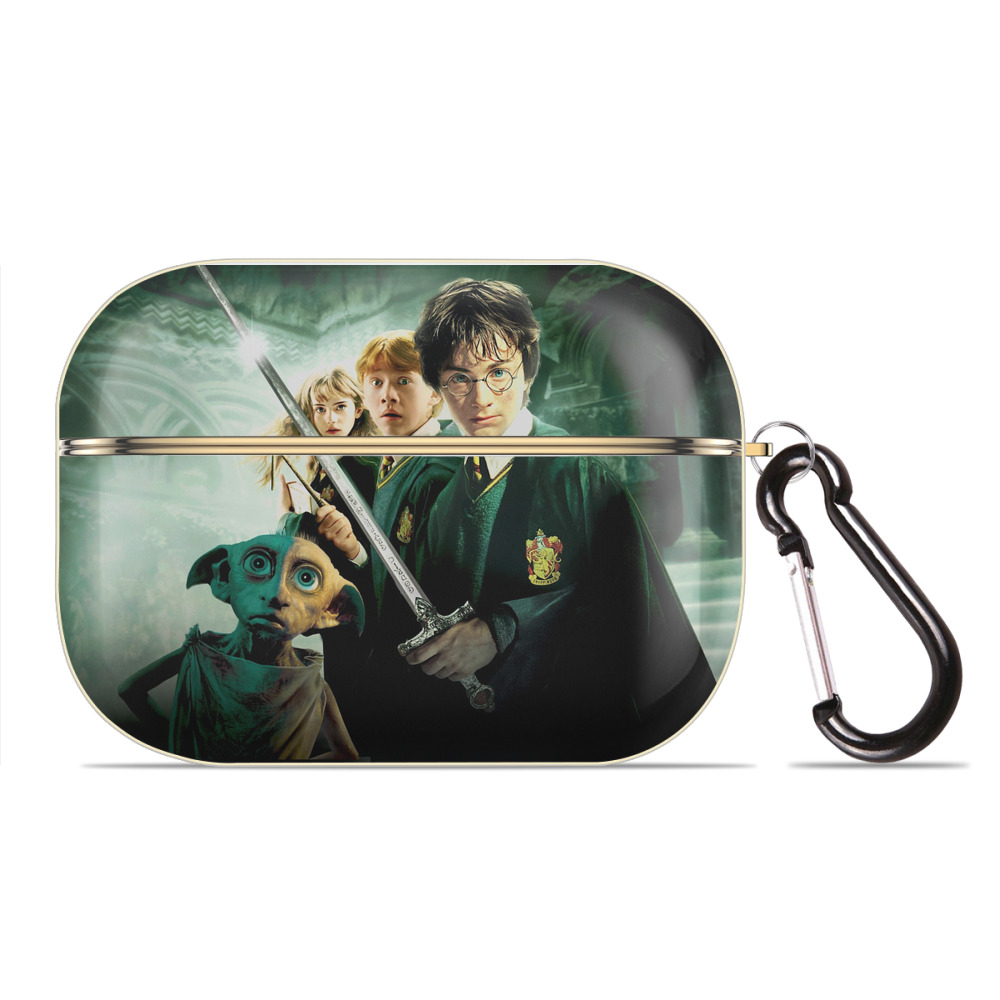 （画像用） Harry Potter ハリー・ポッターシリーズ 【AirPods Pro用】ハードシェル保護ケース｜耐衝撃・防指紋・カラビナ付き商品仕様