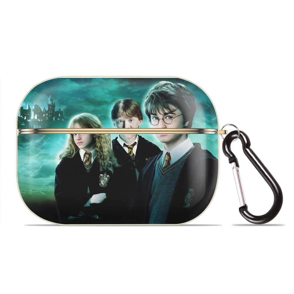 （画像用） Harry Potter ハリー・ポッターシリーズ 【AirPods Pro用】ハードシェル保護ケース｜耐衝撃・防指紋・カラビナ付き商品仕様