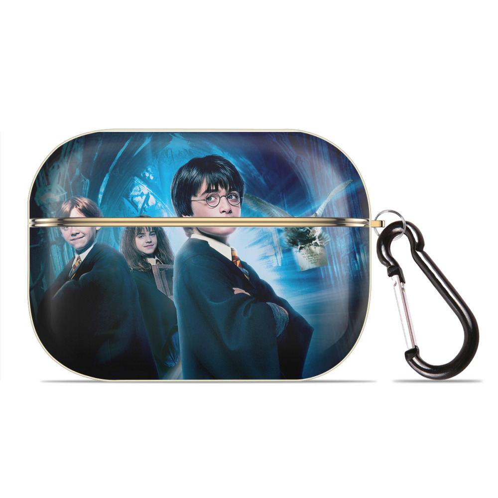 （画像用） Harry Potter ハリー・ポッターシリーズ 【AirPods Pro用】ハードシェル保護ケース｜耐衝撃・防指紋・カラビナ付き商品仕様