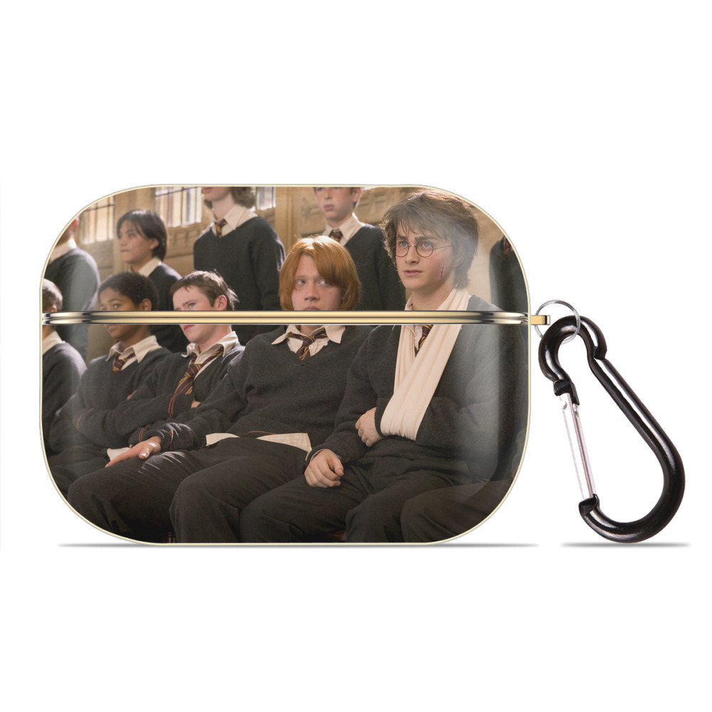 （画像用） Harry Potter ハリー・ポッターシリーズ 【AirPods Pro用】ハードシェル保護ケース｜耐衝撃・防指紋・カラビナ付き商品仕様
