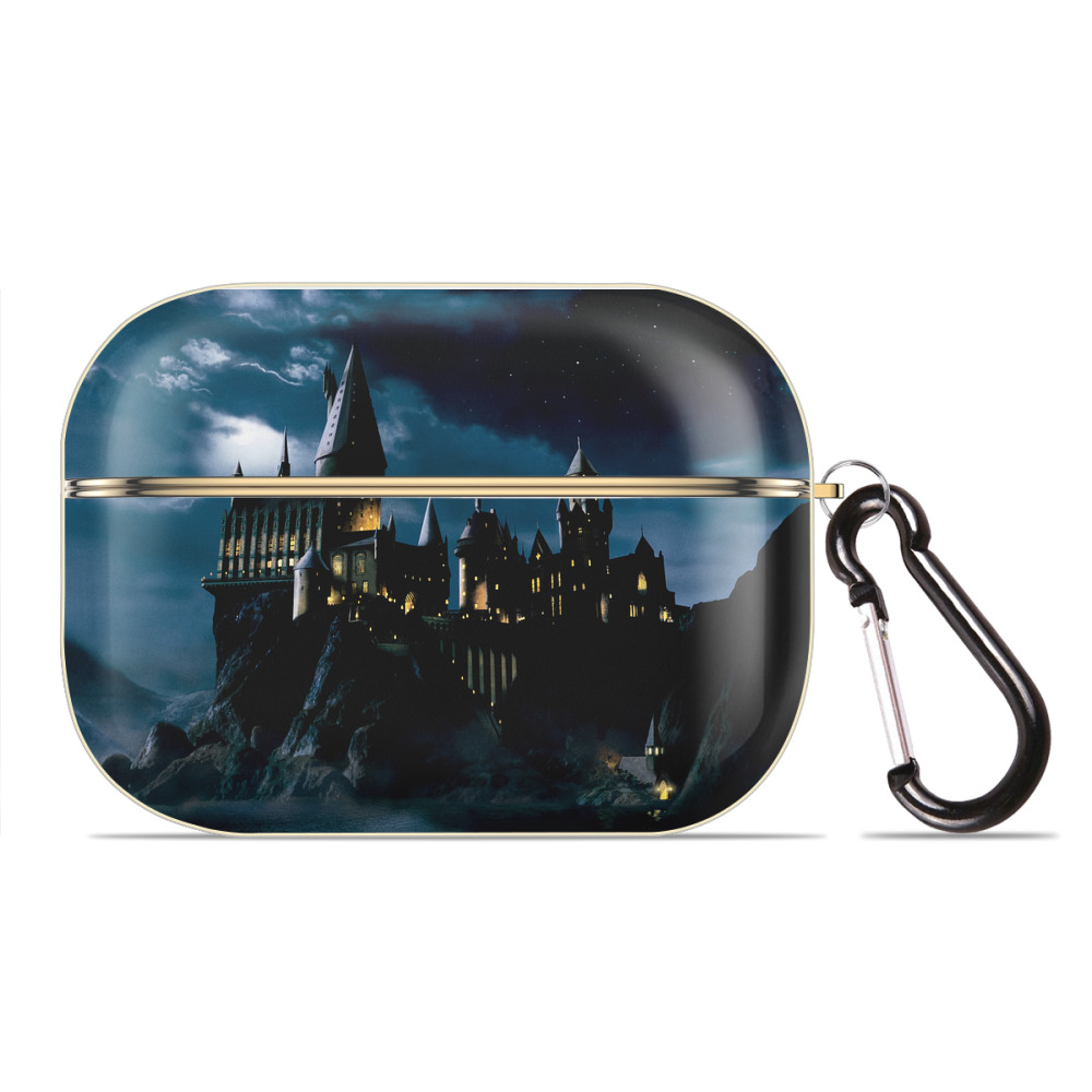 （画像用） Harry Potter ハリー・ポッターシリーズ 【AirPods Pro用】ハードシェル保護ケース｜耐衝撃・防指紋・カラビナ付き商品仕様