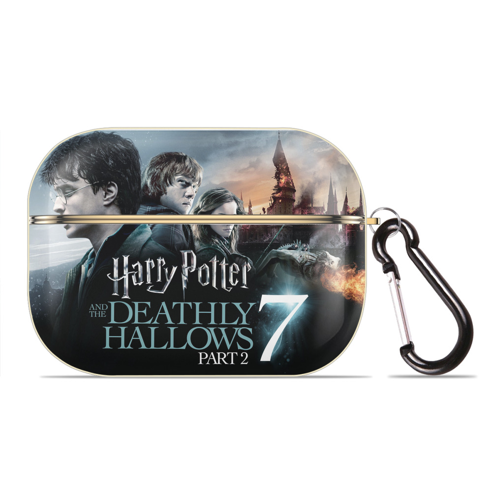 （画像用） Harry Potter ハリー・ポッターシリーズ 【AirPods Pro用】ハードシェル保護ケース｜耐衝撃・防指紋・カラビナ付き商品仕様