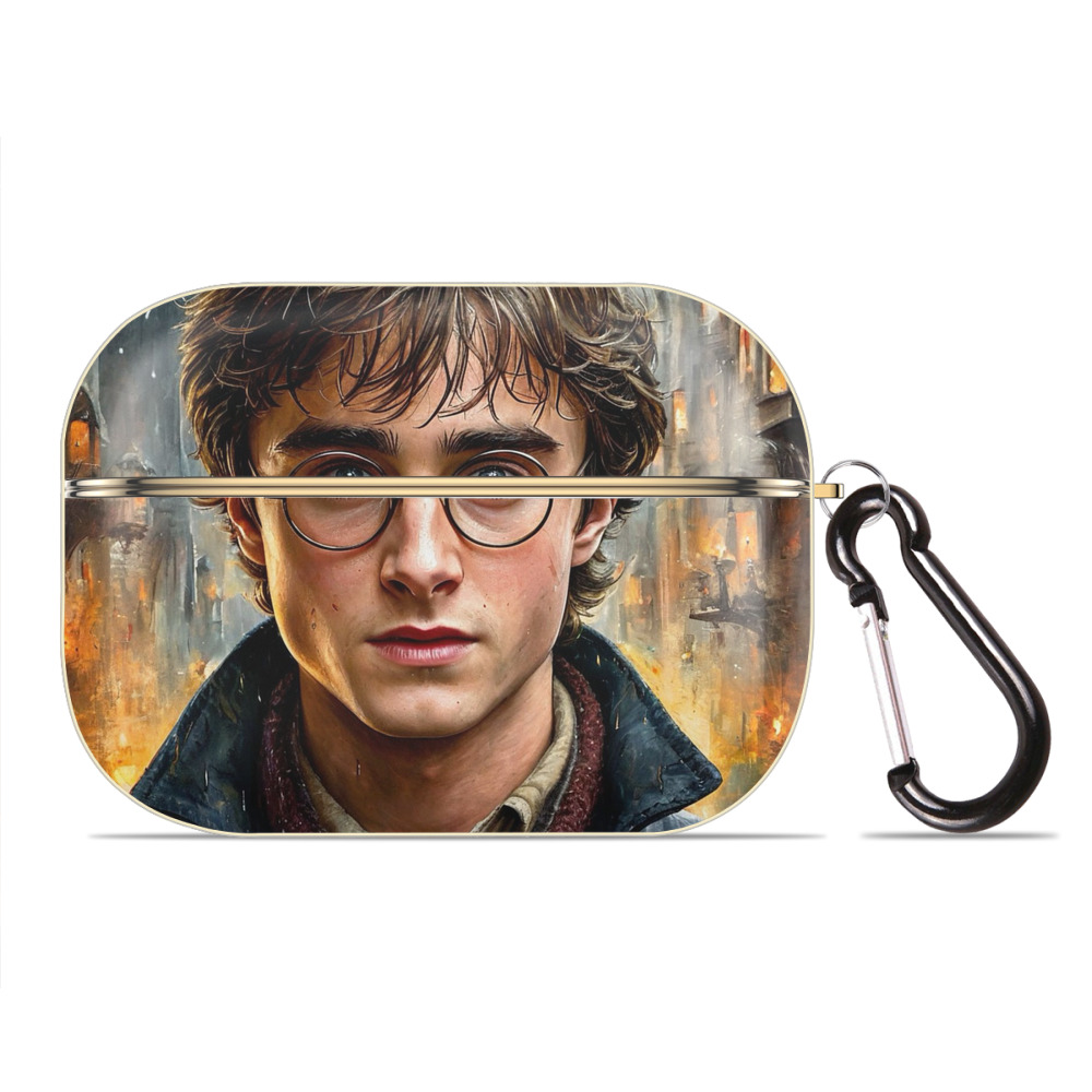 （画像用） Harry Potter ハリー・ポッターシリーズ 【AirPods Pro用】ハードシェル保護ケース｜耐衝撃・防指紋・カラビナ付き商品仕様