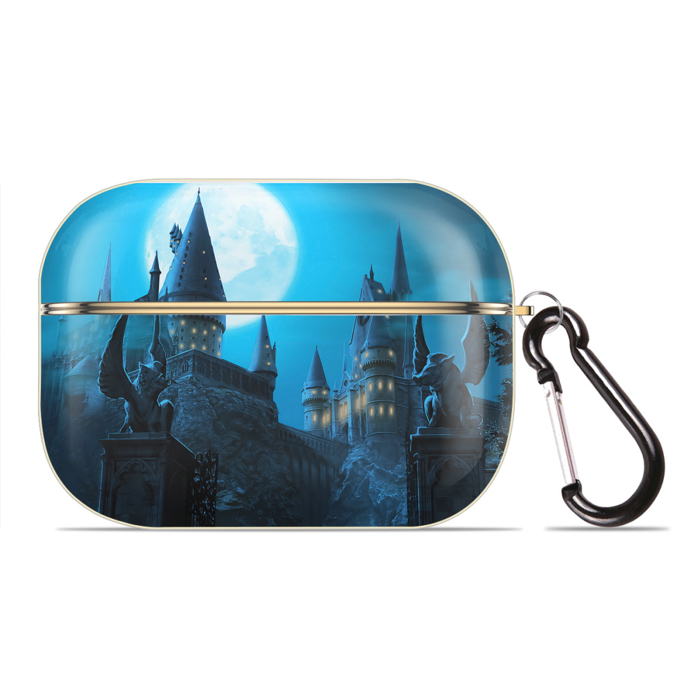 （画像用） Harry Potter ハリー・ポッターシリーズ 【AirPods Pro用】ハードシェル保護ケース｜耐衝撃・防指紋・カラビナ付き商品仕様