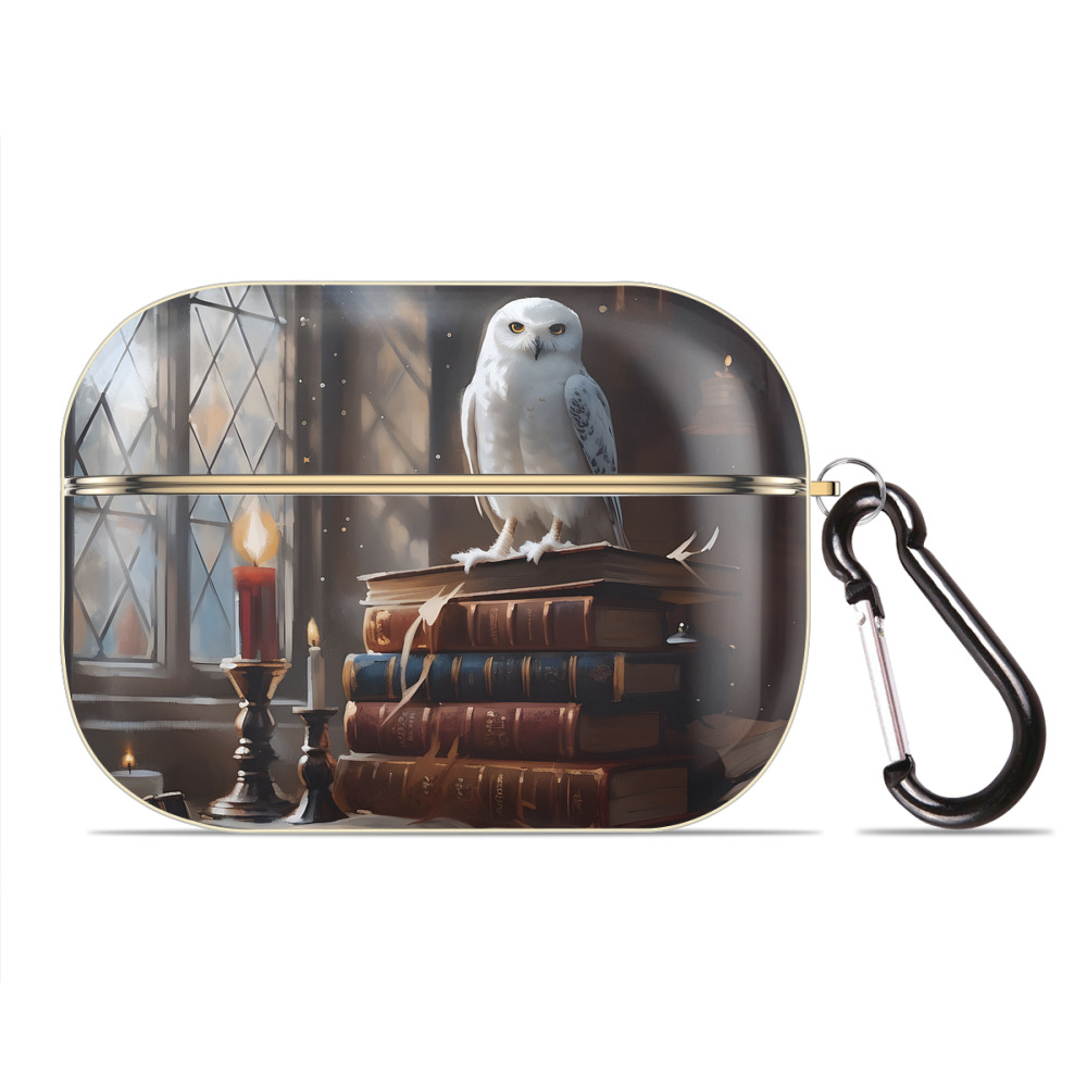 （画像用） Harry Potter ハリー・ポッターシリーズ 【AirPods Pro用】ハードシェル保護ケース｜耐衝撃・防指紋・カラビナ付き商品仕様