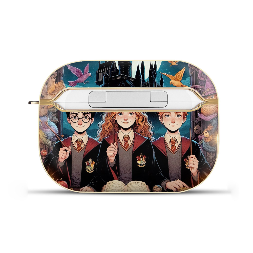 （画像用） Harry Potter ハリー・ポッターシリーズ 【AirPods Pro用】ハードシェル保護ケース｜耐衝撃・防指紋・カラビナ付き商品仕様