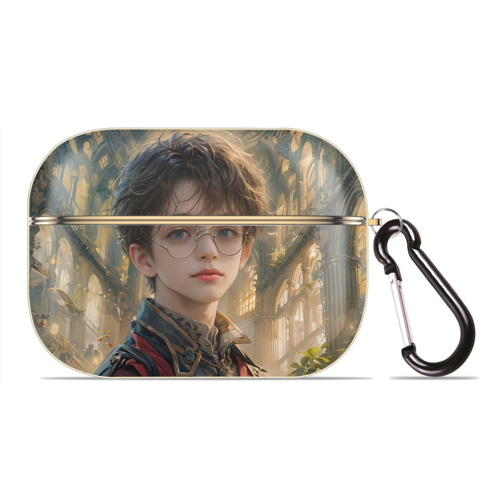 （画像用） Harry Potter ハリー・ポッターシリーズ 【AirPods Pro用】ハードシェル保護ケース｜耐衝撃・防指紋・カラビナ付き商品仕様