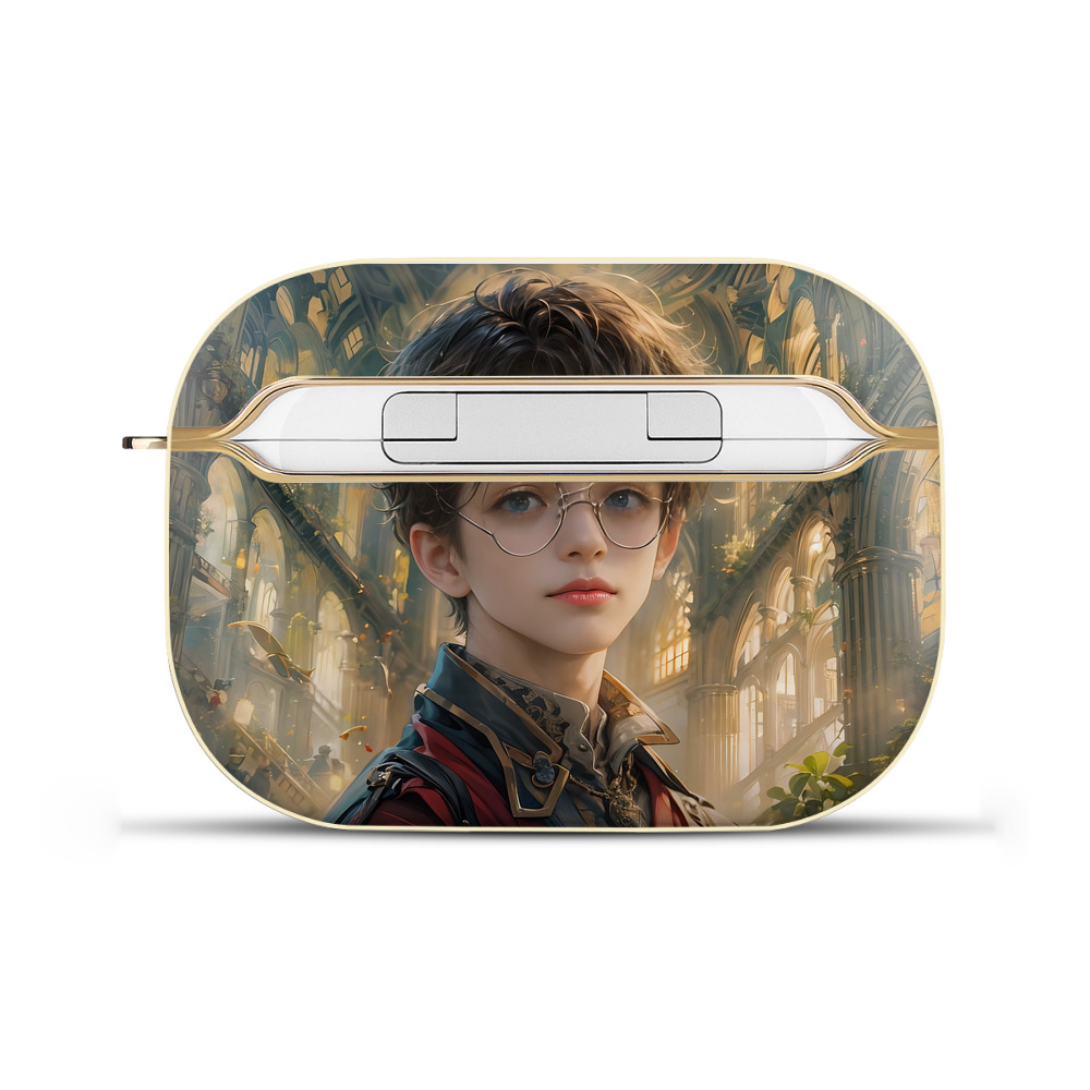（画像用） Harry Potter ハリー・ポッターシリーズ 【AirPods Pro用】ハードシェル保護ケース｜耐衝撃・防指紋・カラビナ付き商品仕様