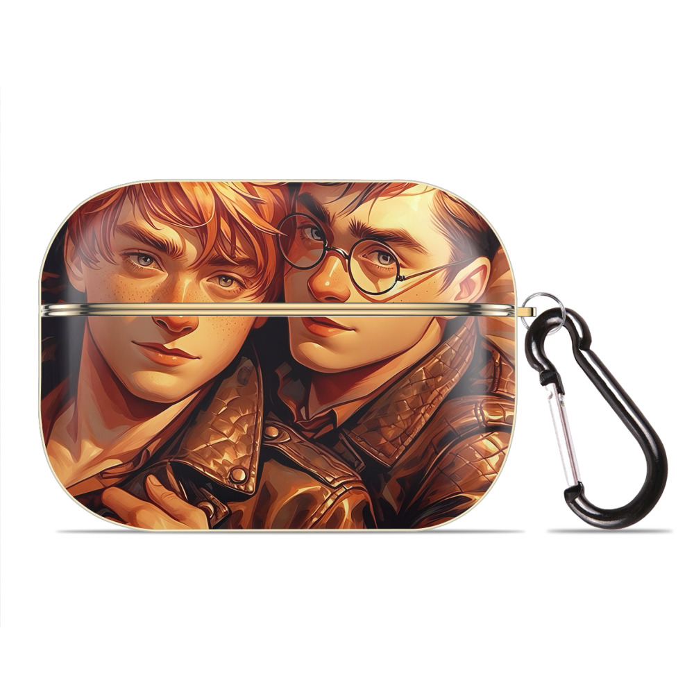 （画像用） Harry Potter ハリー・ポッターシリーズ 【AirPods Pro用】ハードシェル保護ケース｜耐衝撃・防指紋・カラビナ付き商品仕様
