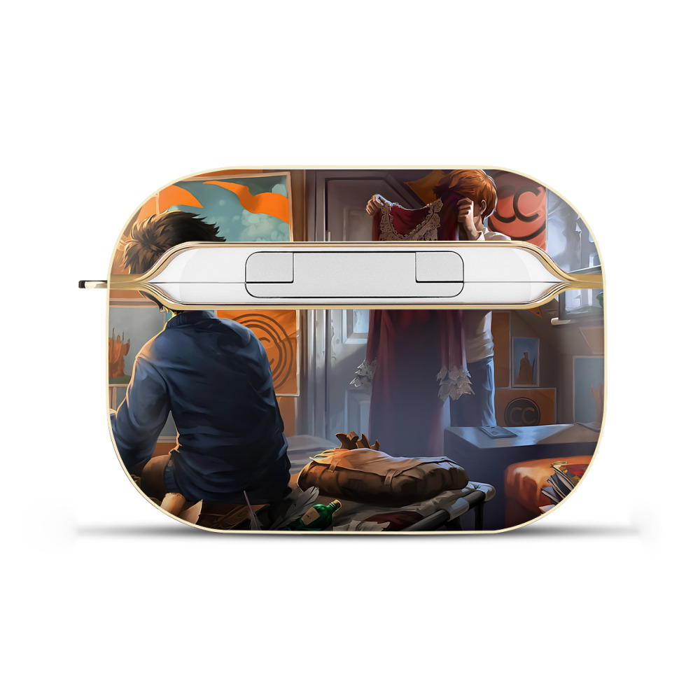 （画像用） Harry Potter ハリー・ポッターシリーズ 【AirPods Pro用】ハードシェル保護ケース｜耐衝撃・防指紋・カラビナ付き商品仕様