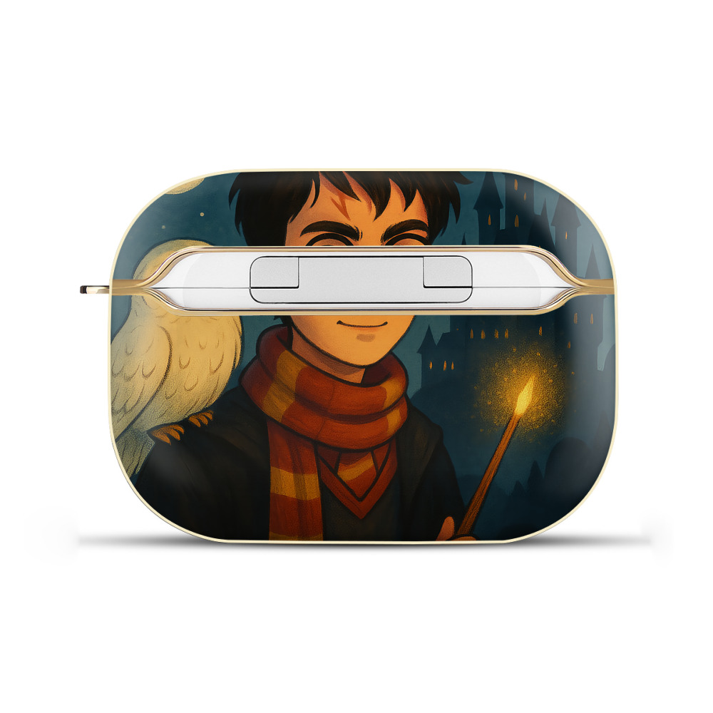 （画像用） Harry Potter ハリー・ポッターシリーズ 【AirPods Pro用】ハードシェル保護ケース｜耐衝撃・防指紋・カラビナ付き商品仕様