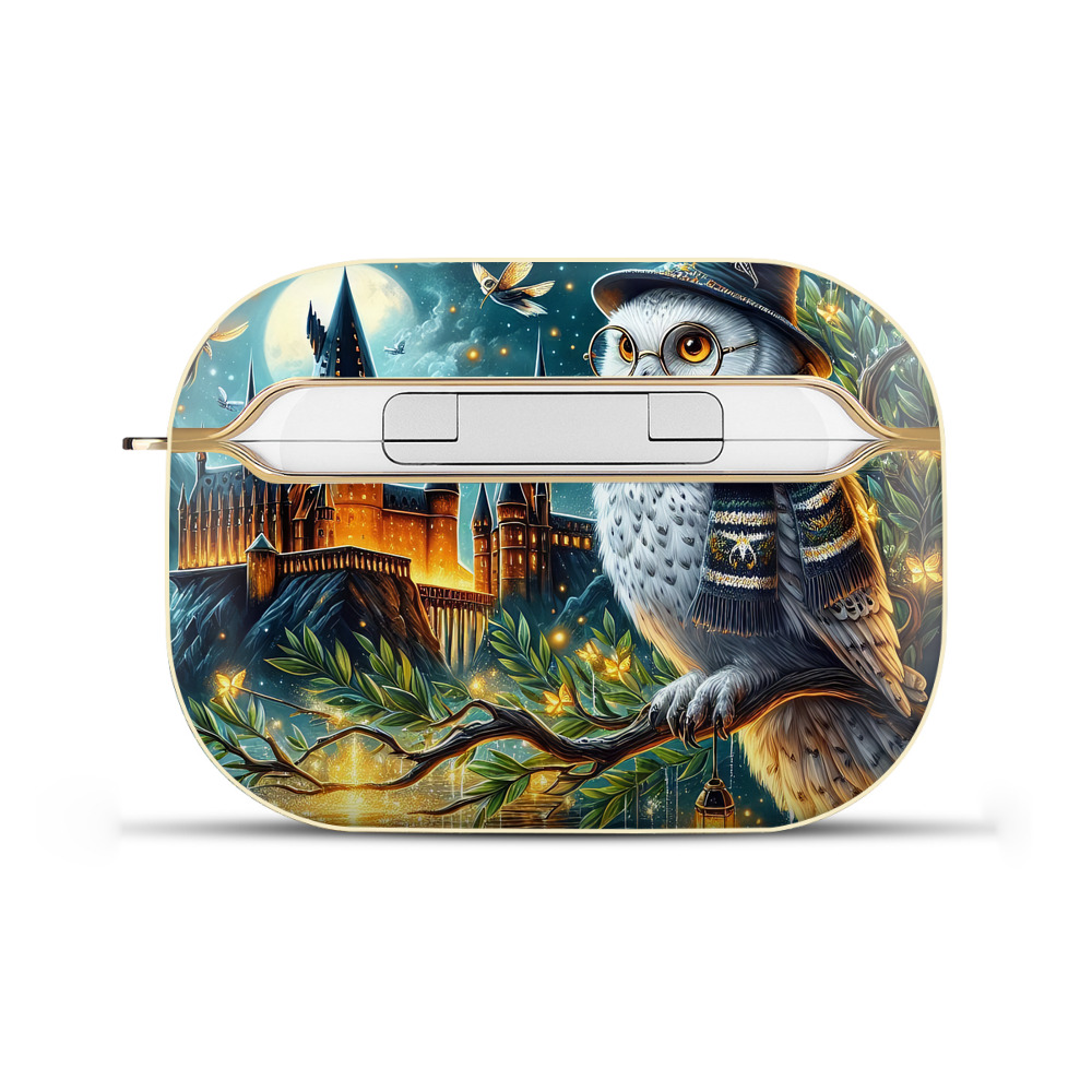 （画像用） Harry Potter ハリー・ポッターシリーズ 【AirPods Pro用】ハードシェル保護ケース｜耐衝撃・防指紋・カラビナ付き商品仕様