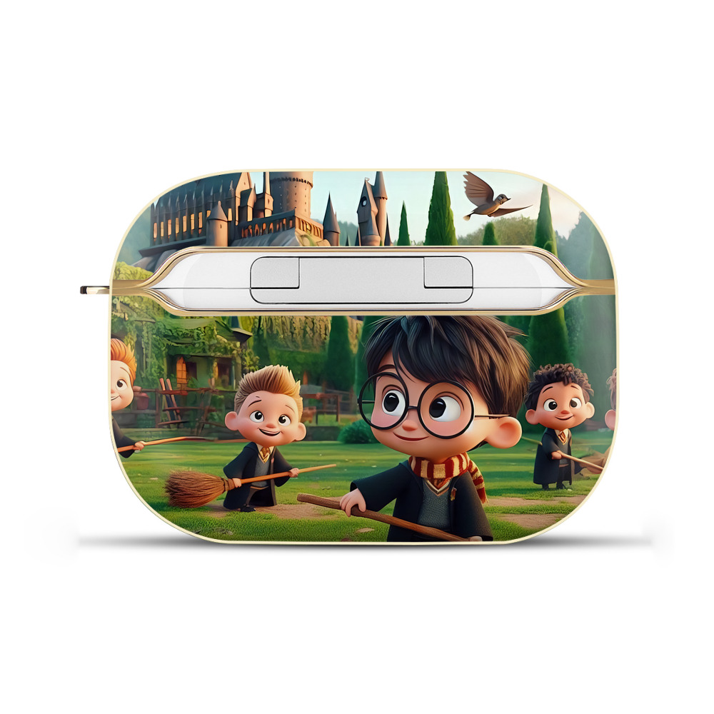 （画像用） Harry Potter ハリー・ポッターシリーズ 【AirPods Pro用】ハードシェル保護ケース｜耐衝撃・防指紋・カラビナ付き商品仕様