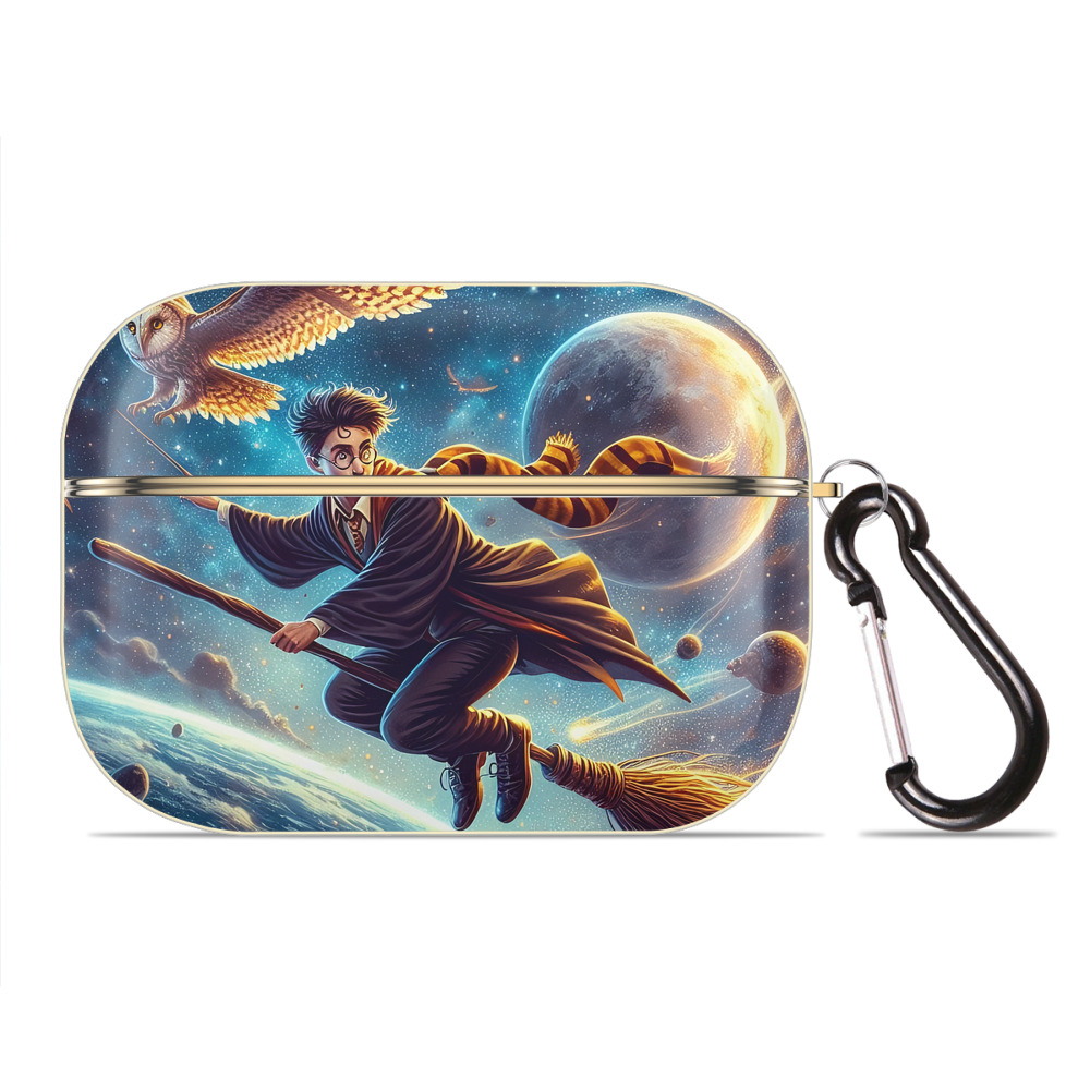 （画像用） Harry Potter ハリー・ポッターシリーズ 【AirPods Pro用】ハードシェル保護ケース｜耐衝撃・防指紋・カラビナ付き商品仕様