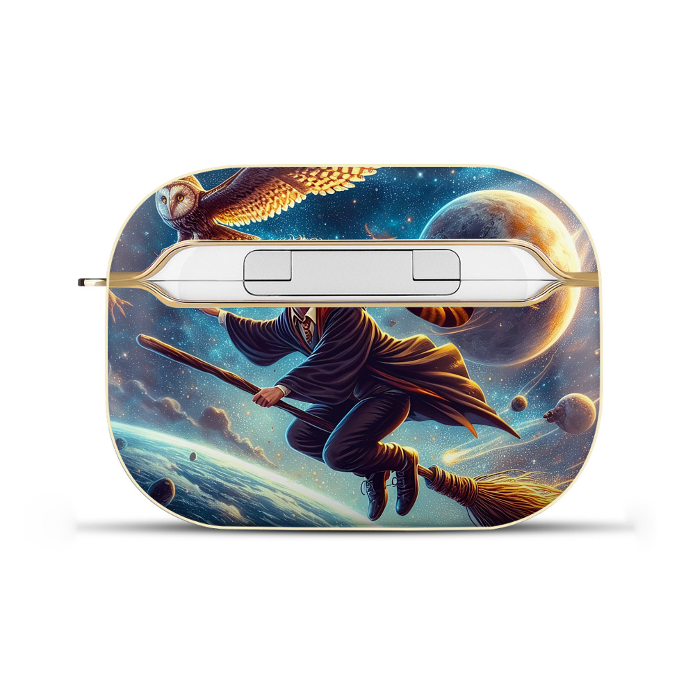 （画像用） Harry Potter ハリー・ポッターシリーズ 【AirPods Pro用】ハードシェル保護ケース｜耐衝撃・防指紋・カラビナ付き商品仕様