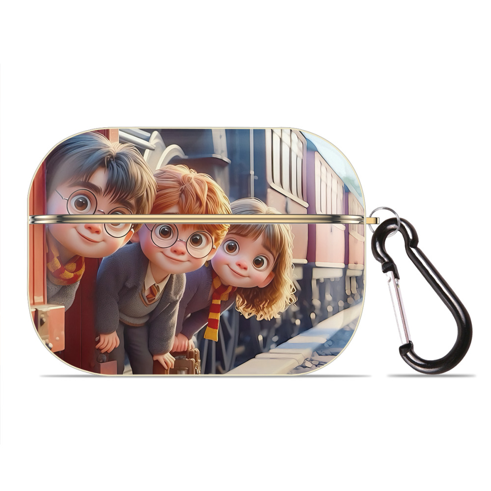 （画像用） Harry Potter ハリー・ポッターシリーズ 【AirPods Pro用】ハードシェル保護ケース｜耐衝撃・防指紋・カラビナ付き商品仕様