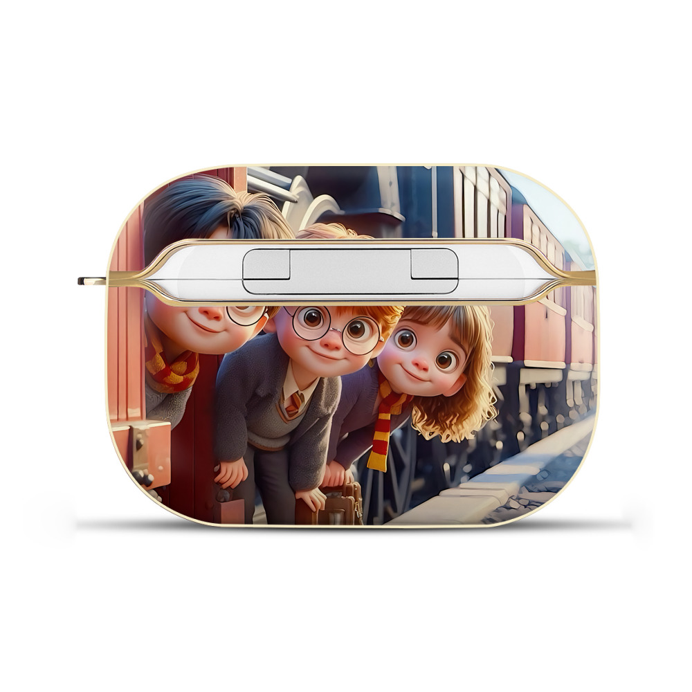 （画像用） Harry Potter ハリー・ポッターシリーズ 【AirPods Pro用】ハードシェル保護ケース｜耐衝撃・防指紋・カラビナ付き商品仕様