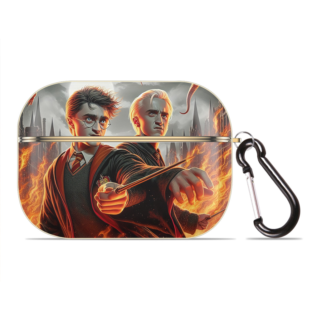 （画像用） Harry Potter ハリー・ポッターシリーズ 【AirPods Pro用】ハードシェル保護ケース｜耐衝撃・防指紋・カラビナ付き商品仕様