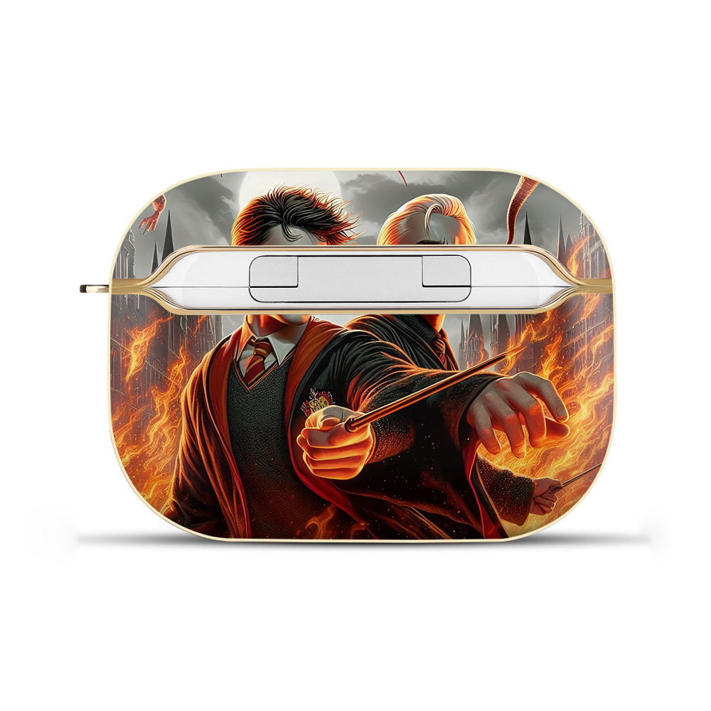 （画像用） Harry Potter ハリー・ポッターシリーズ 【AirPods Pro用】ハードシェル保護ケース｜耐衝撃・防指紋・カラビナ付き商品仕様