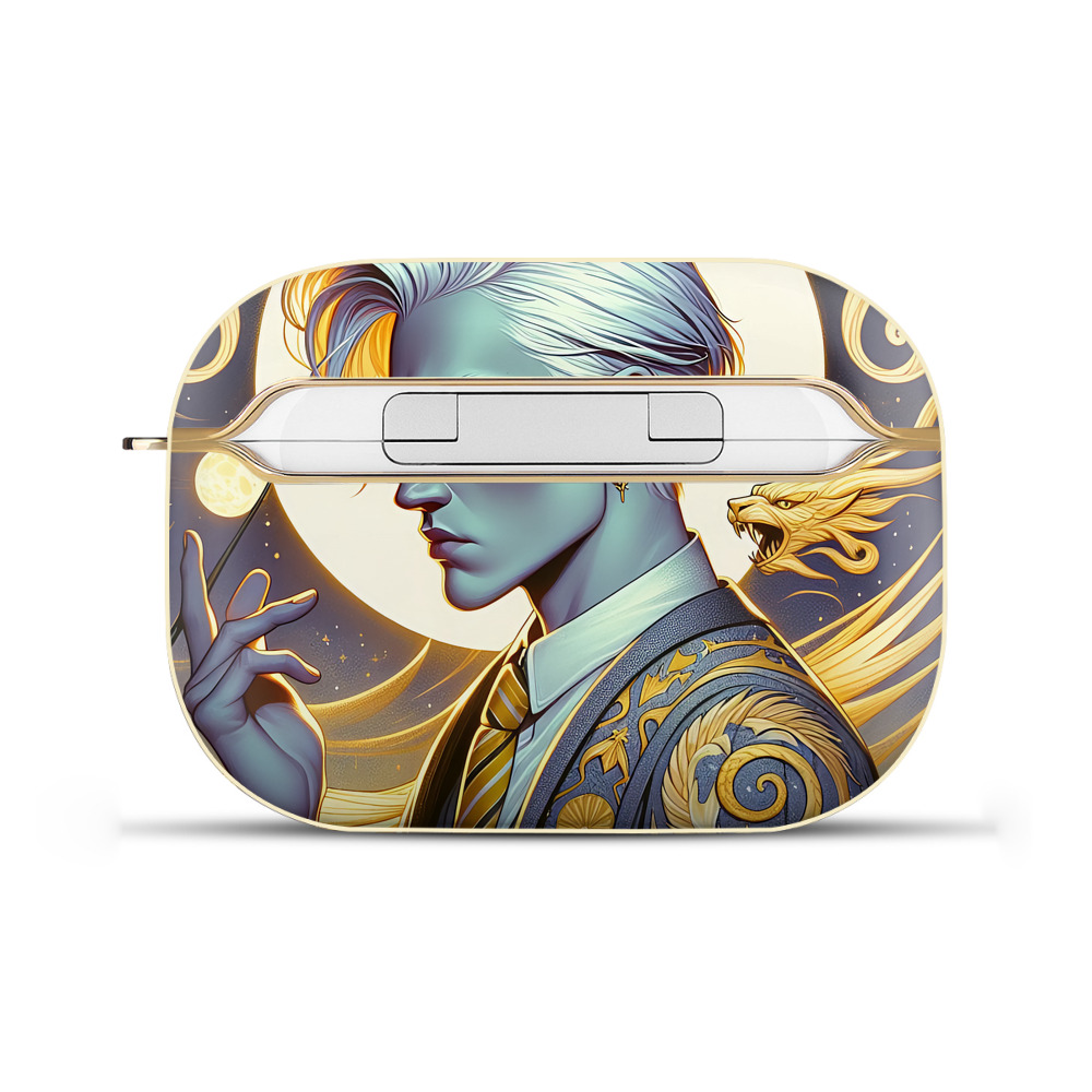 （画像用） Harry Potter ハリー・ポッターシリーズ 【AirPods Pro用】ハードシェル保護ケース｜耐衝撃・防指紋・カラビナ付き商品仕様