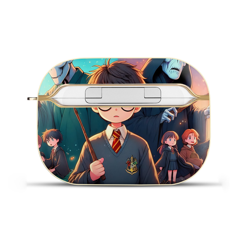 （画像用） Harry Potter ハリー・ポッターシリーズ 【AirPods Pro用】ハードシェル保護ケース｜耐衝撃・防指紋・カラビナ付き商品仕様