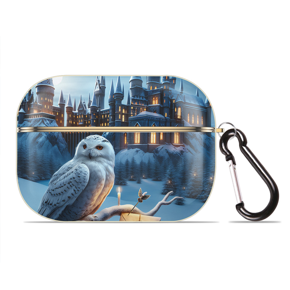 （画像用） Harry Potter ハリー・ポッターシリーズ 【AirPods Pro用】ハードシェル保護ケース｜耐衝撃・防指紋・カラビナ付き商品仕様