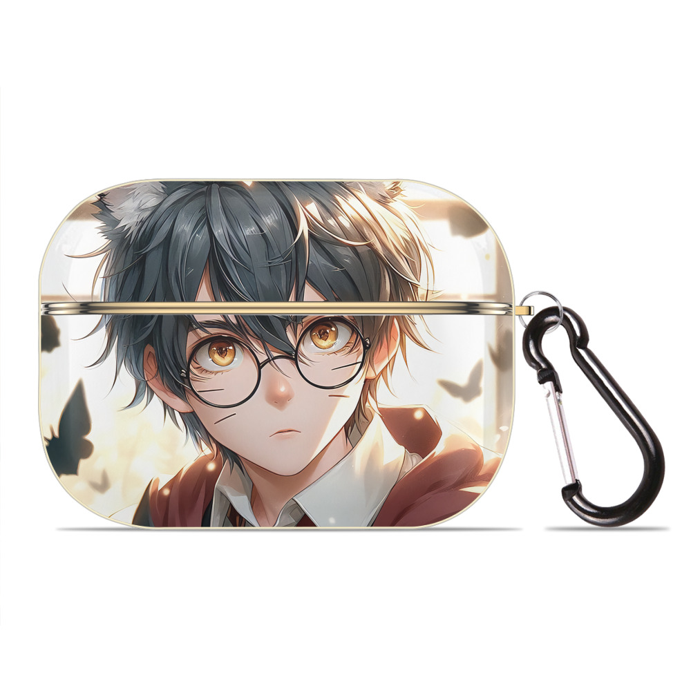 （画像用） Harry Potter ハリー・ポッターシリーズ 【AirPods Pro用】ハードシェル保護ケース｜耐衝撃・防指紋・カラビナ付き商品仕様