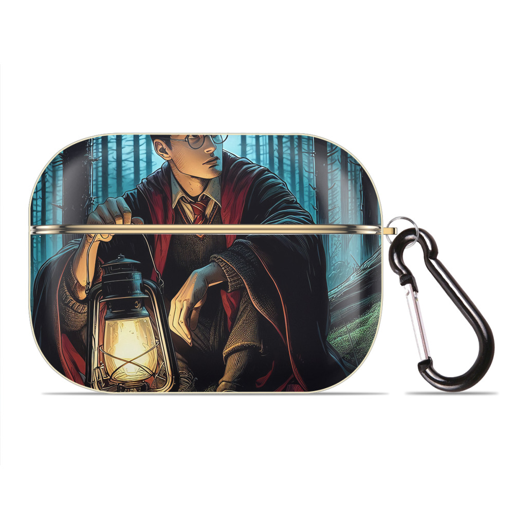 （画像用） Harry Potter ハリー・ポッターシリーズ 【AirPods Pro用】ハードシェル保護ケース｜耐衝撃・防指紋・カラビナ付き商品仕様