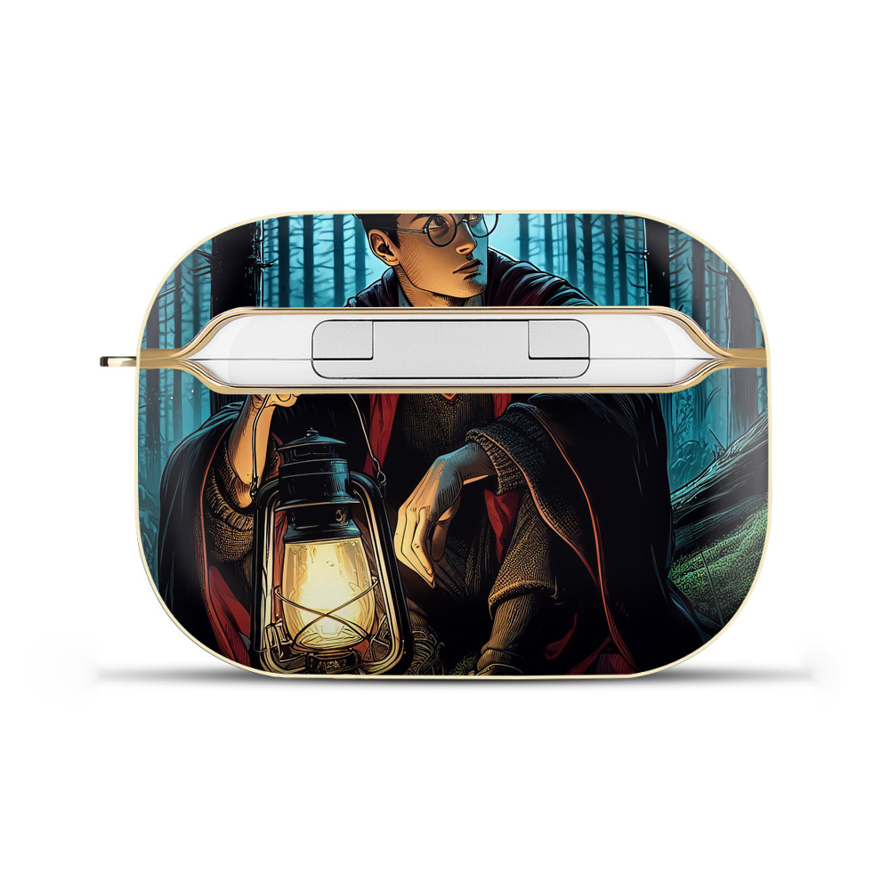 （画像用） Harry Potter ハリー・ポッターシリーズ 【AirPods Pro用】ハードシェル保護ケース｜耐衝撃・防指紋・カラビナ付き商品仕様