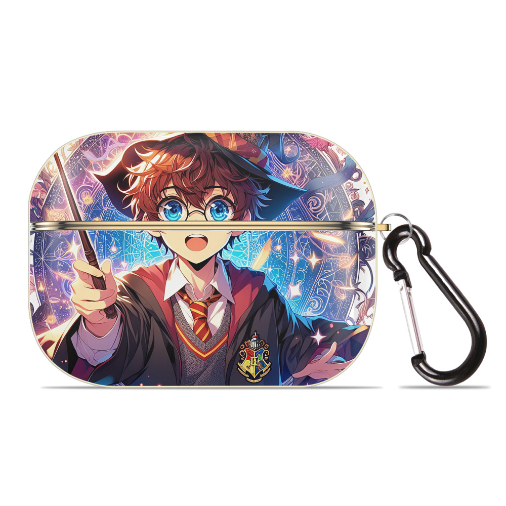 （画像用） Harry Potter ハリー・ポッターシリーズ 【AirPods Pro用】ハードシェル保護ケース｜耐衝撃・防指紋・カラビナ付き商品仕様