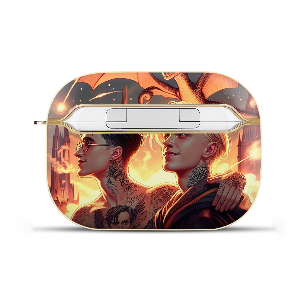 （画像用） Harry Potter ハリー・ポッターシリーズ 【AirPods Pro用】ハードシェル保護ケース｜耐衝撃・防指紋・カラビナ付き商品仕様