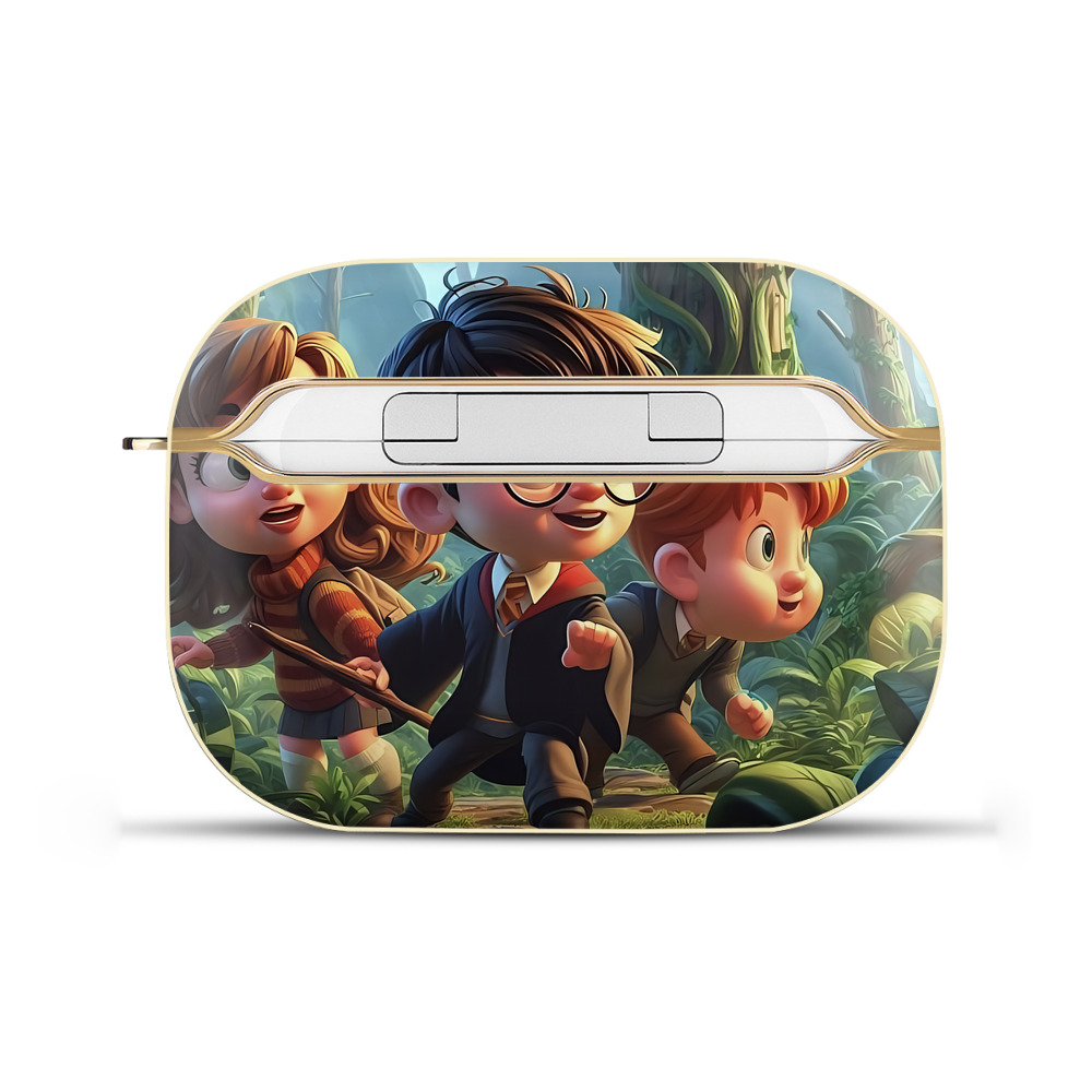 （画像用） Harry Potter ハリー・ポッターシリーズ 【AirPods Pro用】ハードシェル保護ケース｜耐衝撃・防指紋・カラビナ付き商品仕様