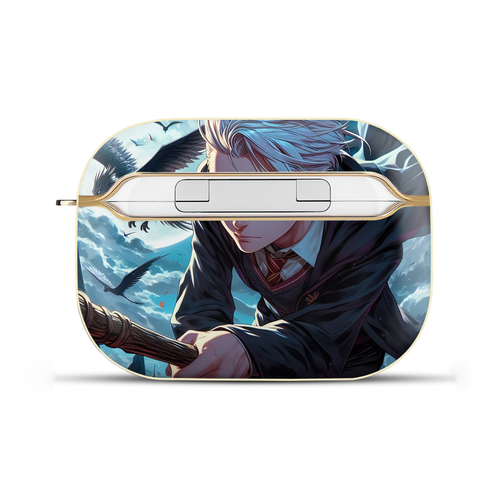 （画像用） Harry Potter ハリー・ポッターシリーズ 【AirPods Pro用】ハードシェル保護ケース｜耐衝撃・防指紋・カラビナ付き商品仕様