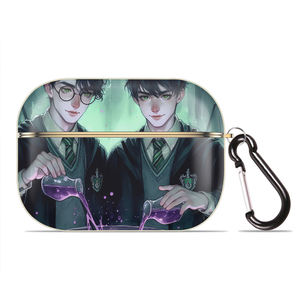 （画像用） Harry Potter ハリー・ポッターシリーズ 【AirPods Pro用】ハードシェル保護ケース｜耐衝撃・防指紋・カラビナ付き商品仕様