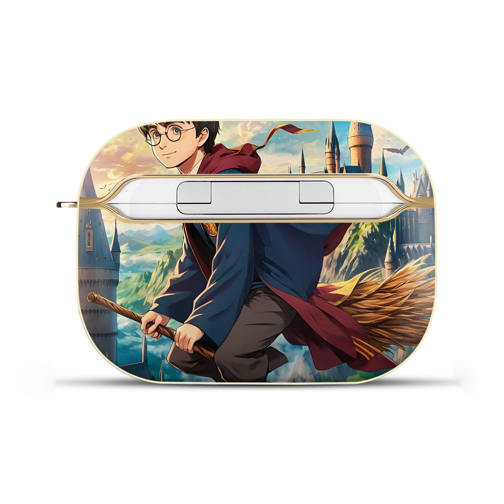 （画像用） Harry Potter ハリー・ポッターシリーズ 【AirPods Pro用】ハードシェル保護ケース｜耐衝撃・防指紋・カラビナ付き商品仕様