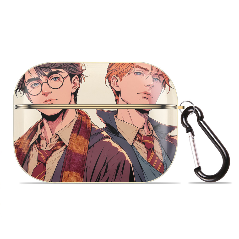 （画像用） Harry Potter ハリー・ポッターシリーズ 【AirPods Pro用】ハードシェル保護ケース｜耐衝撃・防指紋・カラビナ付き商品仕様