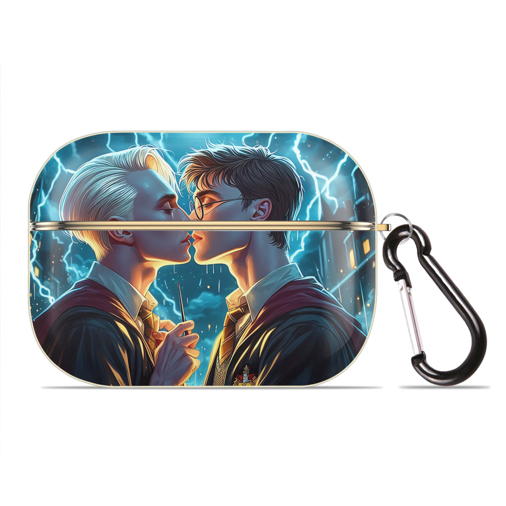 （画像用） Harry Potter ハリー・ポッターシリーズ 【AirPods Pro用】ハードシェル保護ケース｜耐衝撃・防指紋・カラビナ付き商品仕様