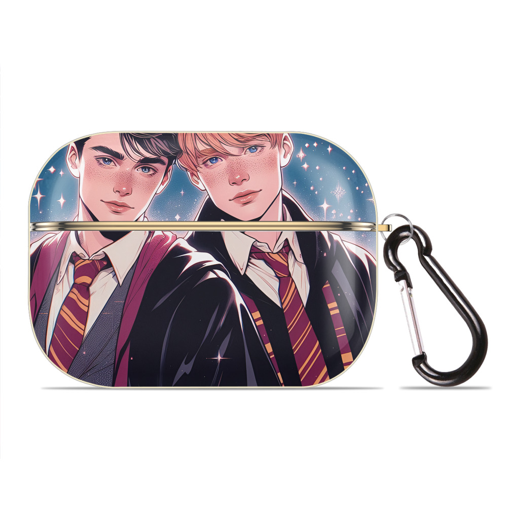 （画像用） Harry Potter ハリー・ポッターシリーズ 【AirPods Pro用】ハードシェル保護ケース｜耐衝撃・防指紋・カラビナ付き商品仕様
